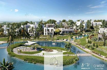 Apartment - 2 Bedrooms - 2 Bathrooms for sale in O West - 6 October Compounds - 6 October City - Giza